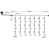 200Led-(IP44)Starter Set Κουρτίνα Strobe (επεκτάσιμη), Διάφανο/4000k,M2ΧY2μ. 2m.x2m. Zaros CU200/STR-ST4K
